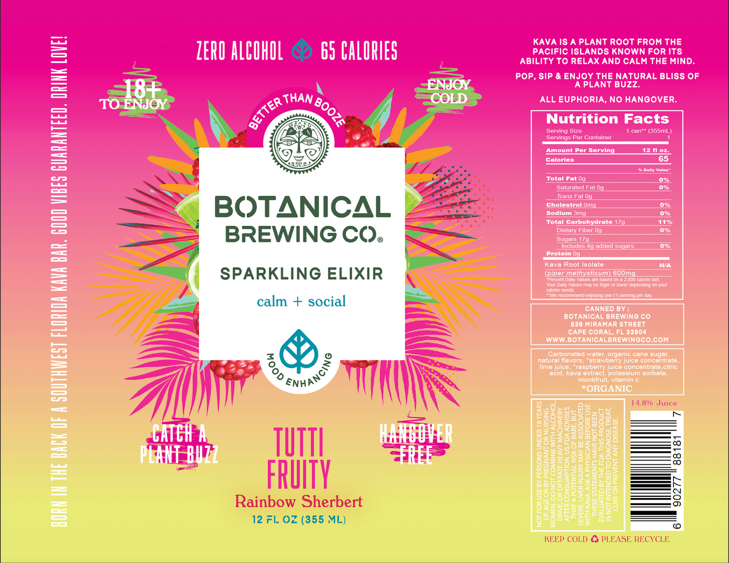 Tutti Frutti Kava 24pk